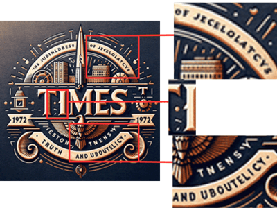 Boston Times Logo analysis