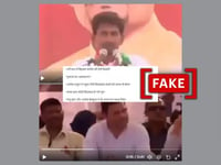 Edited video shared to claim pro-Modi slogans raised at Rahul Gandhi rally