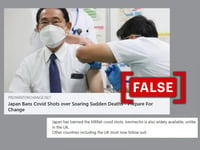 No, Japan has not banned COVID-19 mRNA vaccines