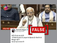 No, PM Modi did not 'oppose reservation' in Parliament speech; viral video is edited