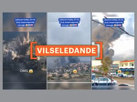 Gammal video från 2018 påstås visa Israels senaste attack mot Libanon