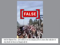 Video of Bharat Adivasi Party candidate's Rajasthan rally shared as 'anti-Modi protest'