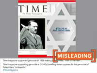 TIME covers featuring Hitler, Israel-Hamas conflict misconstrued as 'endorsing genocide'