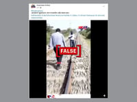 Video from Rajasthan shared as 'Muslims attempting to derail train in Kerala'