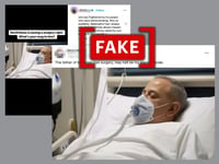 Photo of Benjamin Netanyahu in a hospital bed is AI-generated