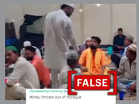 Video of Hindu man being thrashed and forced out of mosque during iftar is scripted