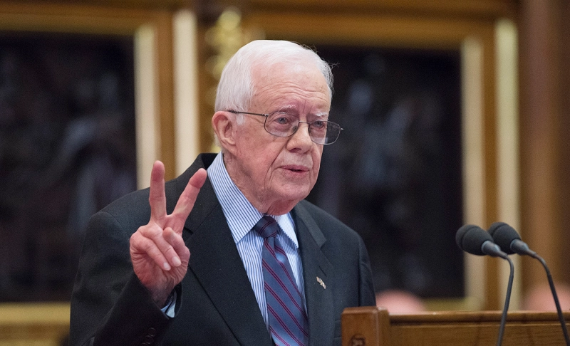 False: The Carter Center announced Jimmy Carter's death on Twitter.
