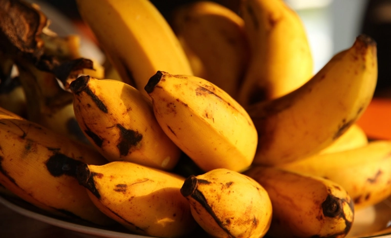 False: Researchers have discovered that ripe bananas with dark patches contain an anti-cancer protein.
