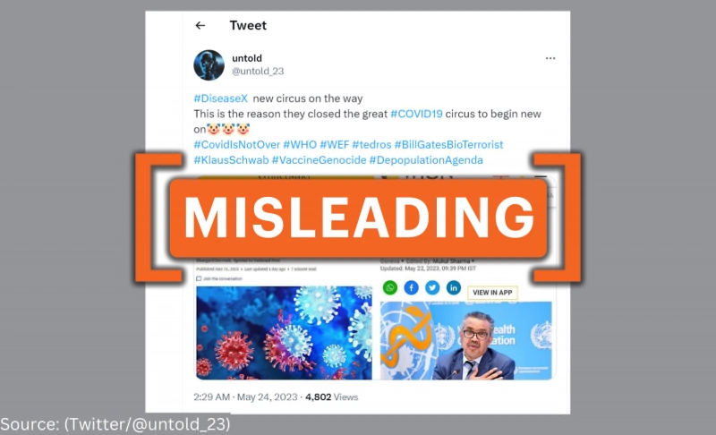 Misleading posts about 'Disease X' add fuel to misinformation on Twitter