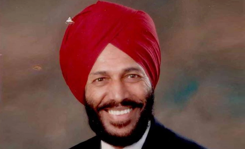 True: Team India wear black armbands as a tribute to Milkha Singh.