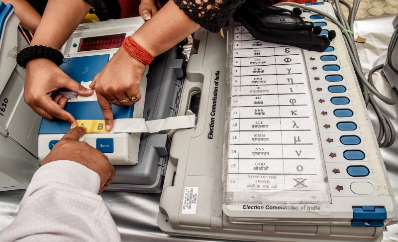 Misleading: Over 1 lakh voters whose names have not been included in the National Register of Citizens may not be allowed to vote in the Assam assembly election.
