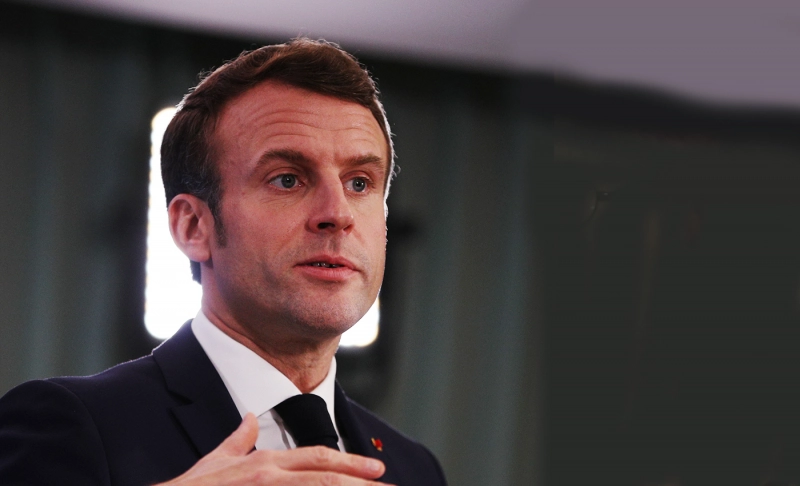 False: President of France Emmanuel Macron intends to introduce stronger vaccine policies if re-elected.