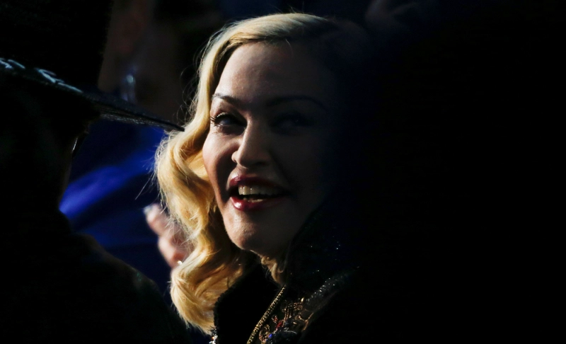 True: Madonna's Instagram account flagged for spreading misinformation.