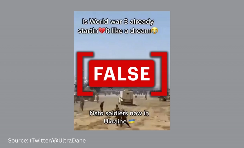 Old video of U.S. army withdrawing from Afghanistan falsely shared as NATO forces in Ukraine