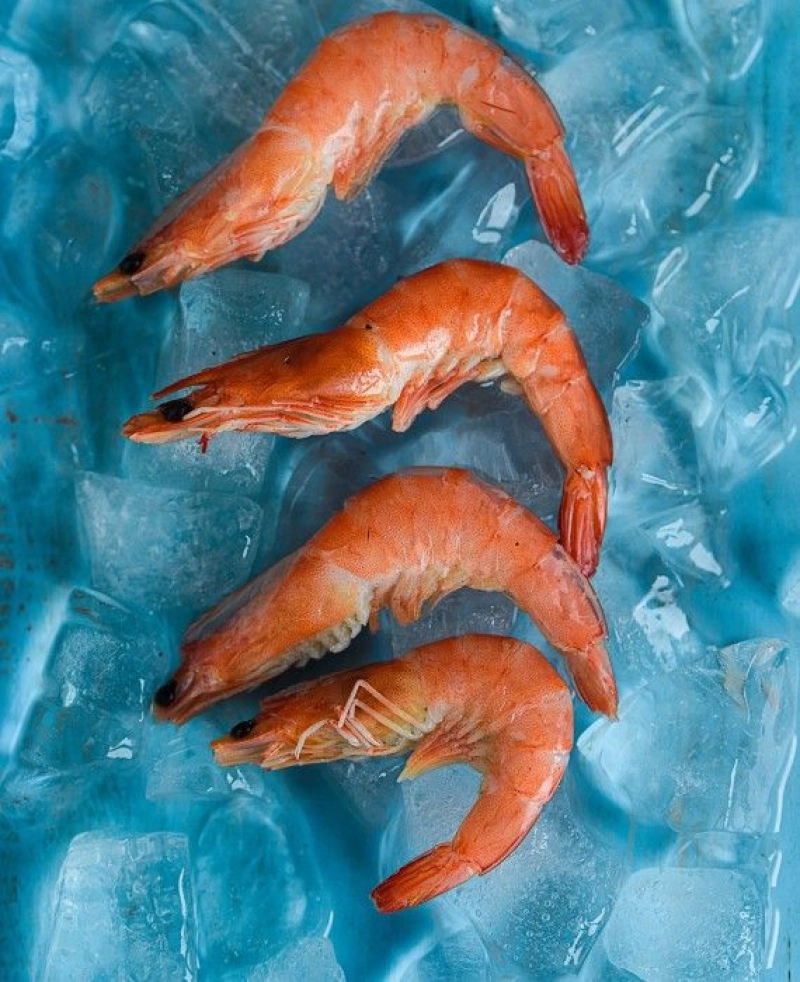 True: China claims shrimp packages test positive for coronavirus.