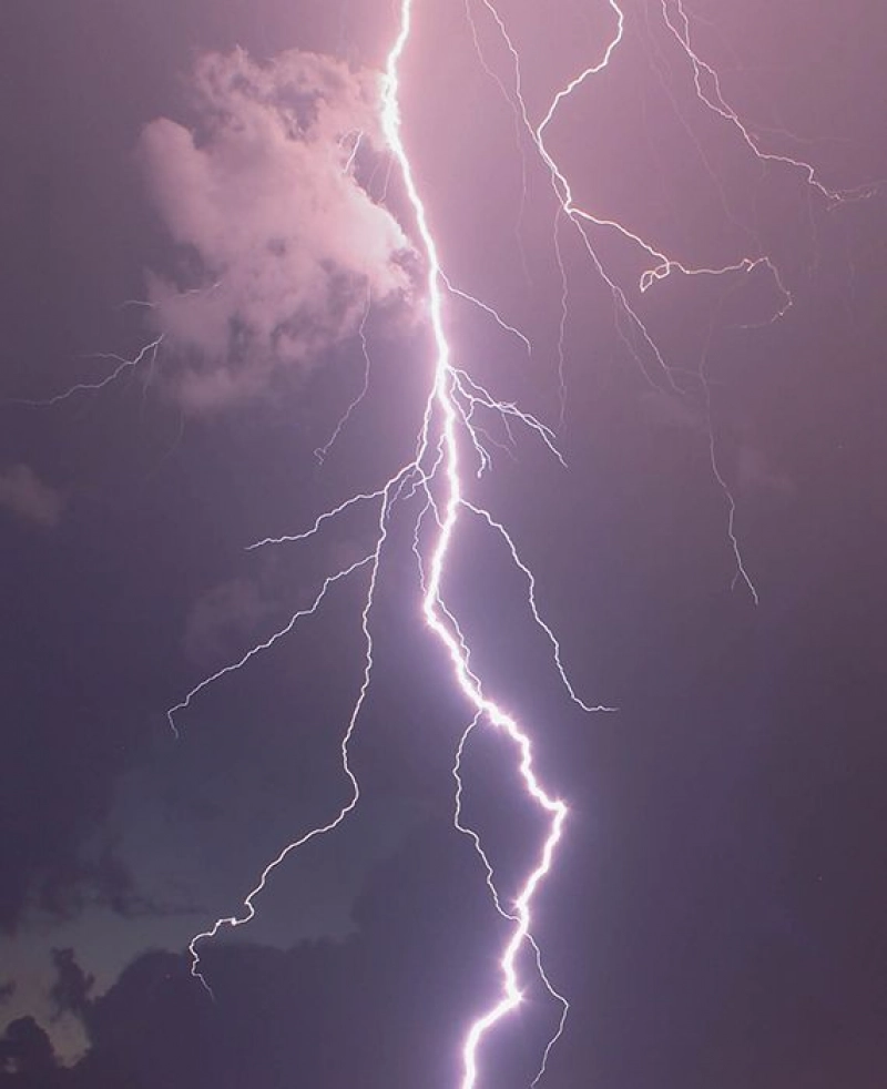 True: Lightning killed at least 100 people in Northern India.