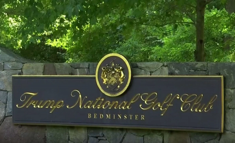 Misleading: Trump's National Golf Club resort in New Jersey will be exempt from taxes as it is his ex-wife's burial site.