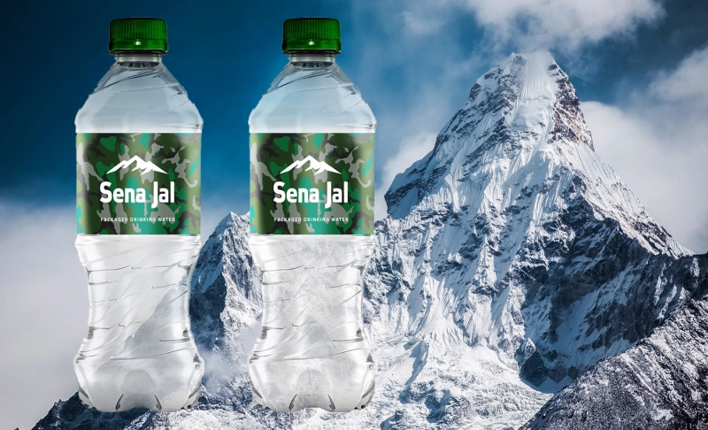 False: Proceeds from selling Sena Jal bottled water across India are used to help war widows.