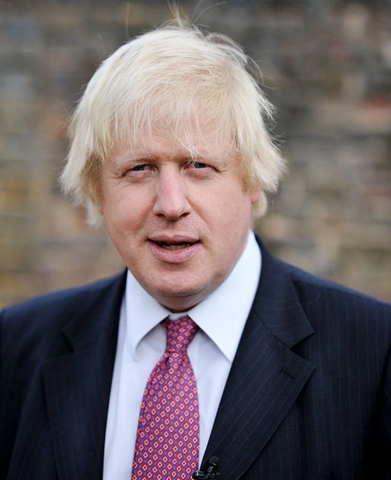 Misleading: Boris Johnson and Carrie Symonds are expecting twins in June.
