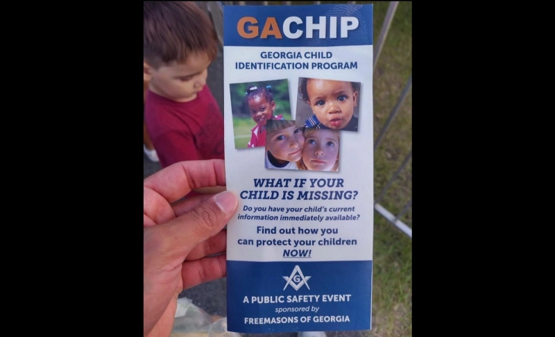False: Freemasons are trying to microchip children in Georgia
