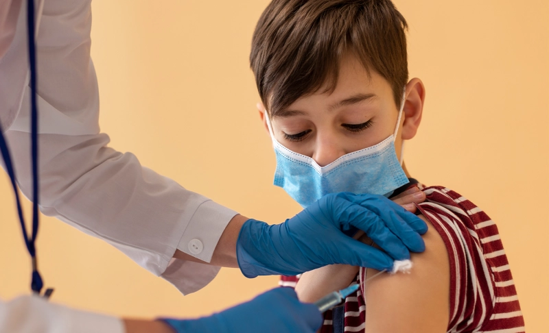 False: Researchers approved the COVID-19 vaccine for children in a rush.