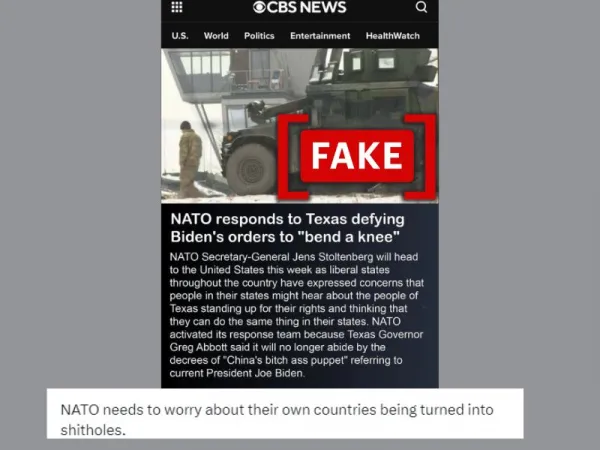 No, NATO has not responded to the Texas border standoff