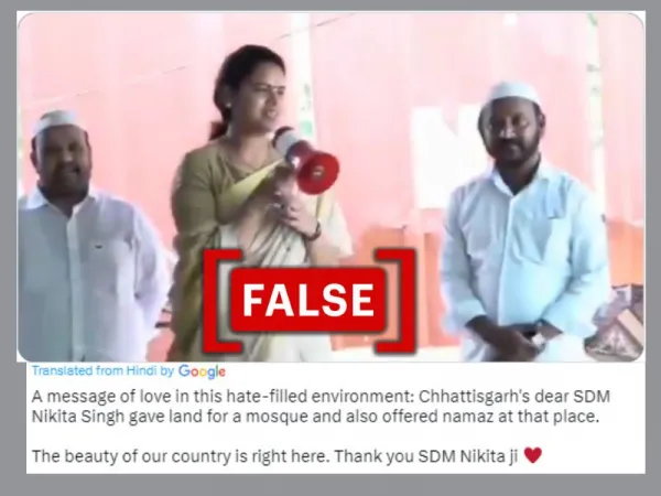 Video of Andhra Pradesh health minister shared with a false claim