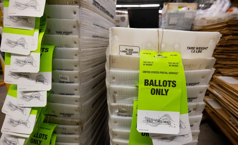 False: During the Arizona audit of the 2020 Presidential election, 74,243 mail-in ballots were found with no record of them being sent.