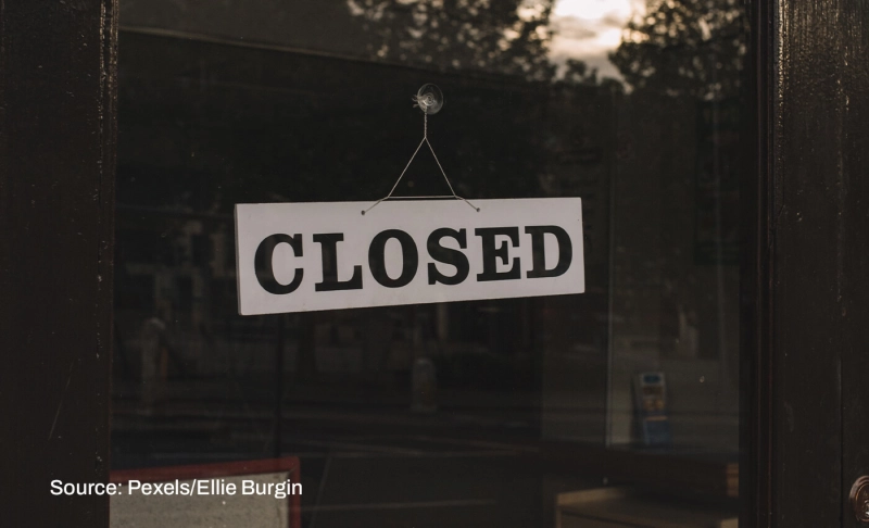 False: Pubs and shops in the UK are closing due to the cost of net zero policies.