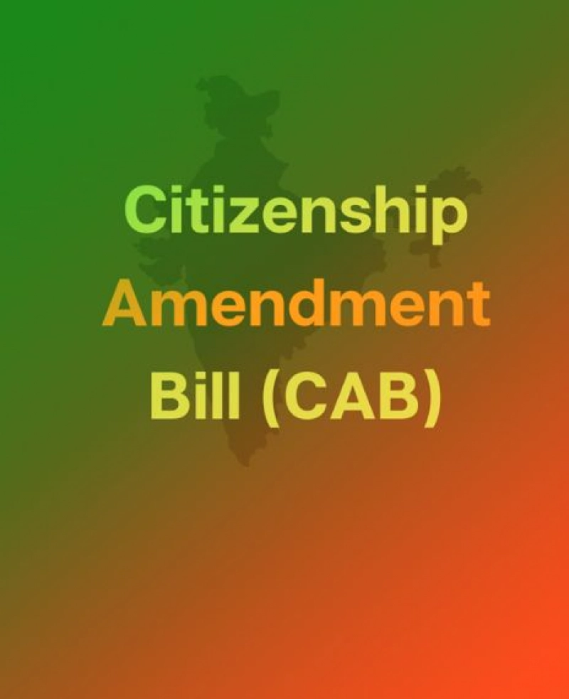 True: The Citizenship (Amendment) Act, 2019 says nothing of religious persecution - it is mentioned as the objective of the changes, but there is no provision that addresses the fact of religious persecution.