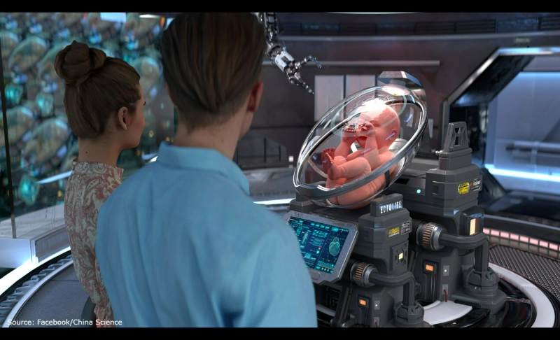 False: A facility has been developed to produce 30,000 lab-grown babies using artificial wombs.