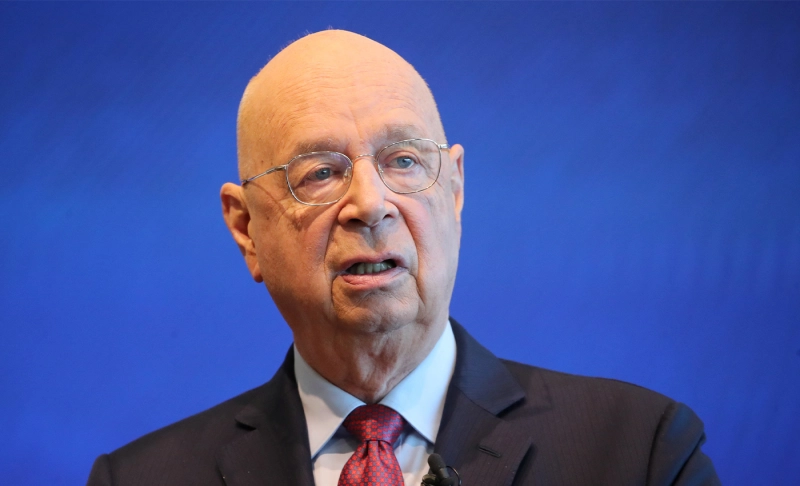 False: Klaus Schwab was caught on camera boasting that he has all the people he needs for “The Great Reset.”