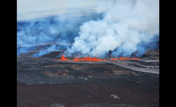 Nej, uppgifterna om Keelingkurvan har inte förvrängts av utsläpp från vulkanen Mauna Loa