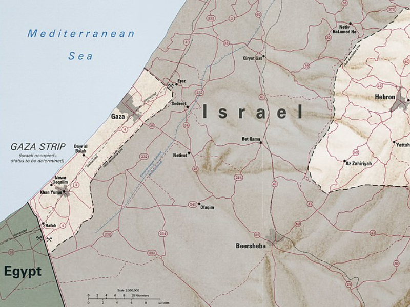 Beyond Google Maps: Geolocating media from Gaza and other challenging environments