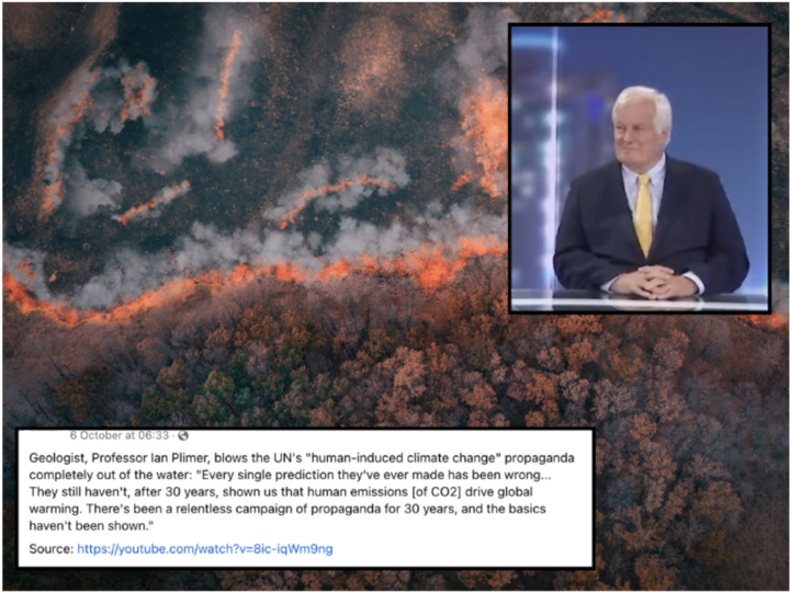 Geologist’s claims rubbishing climate change lack essential context